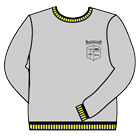 crewneck fleecy top