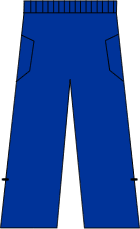 fleecy track pant